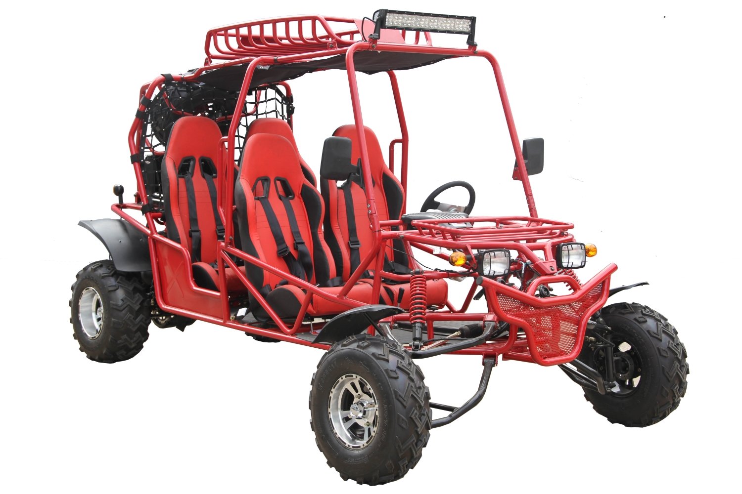 TK300GK-6A EFI CARRIER - 4 seater, spare tire, Chrome Rims
