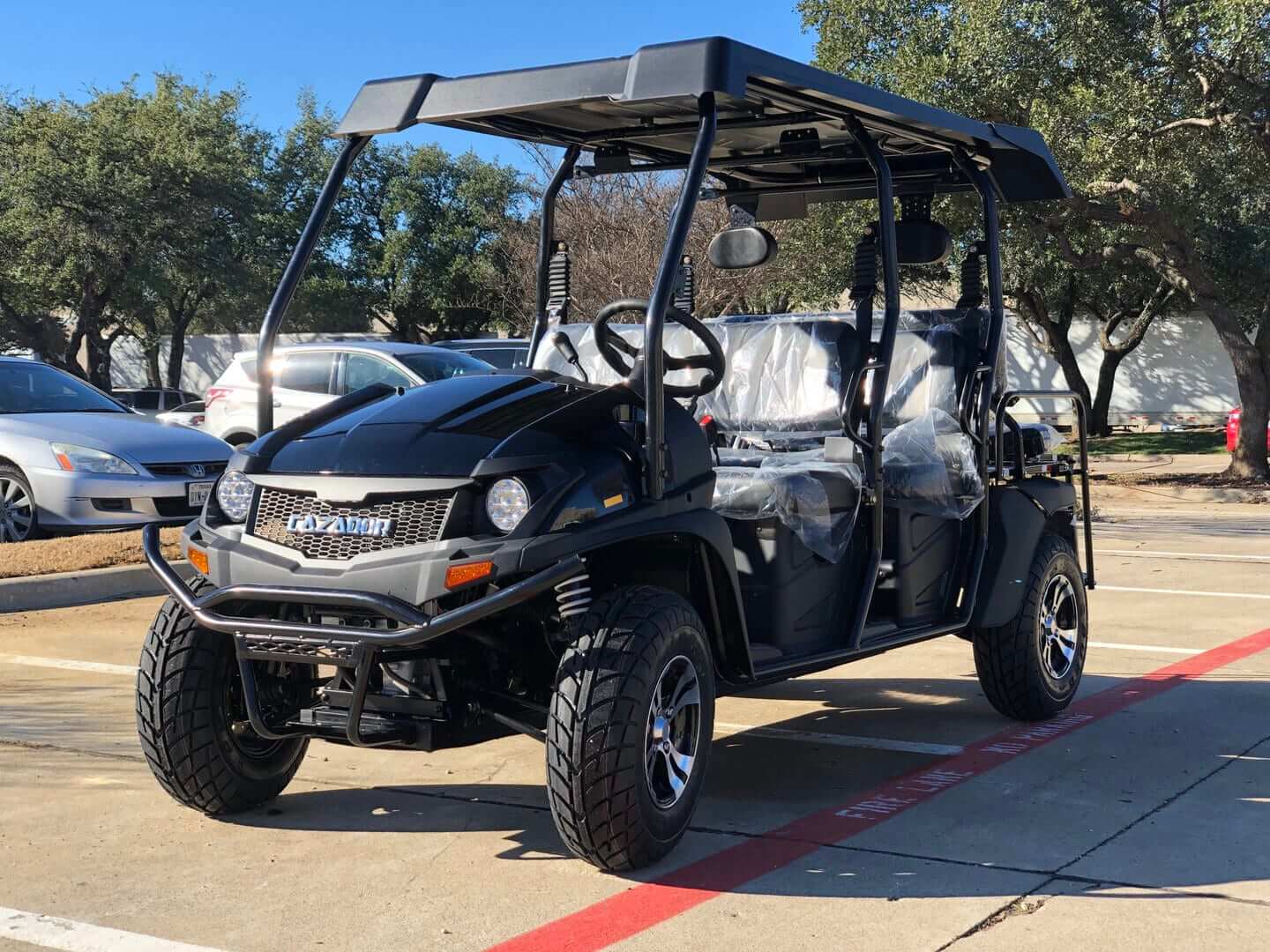 Limo 450cc EFI Golf Cart 4x4 Gas Powered