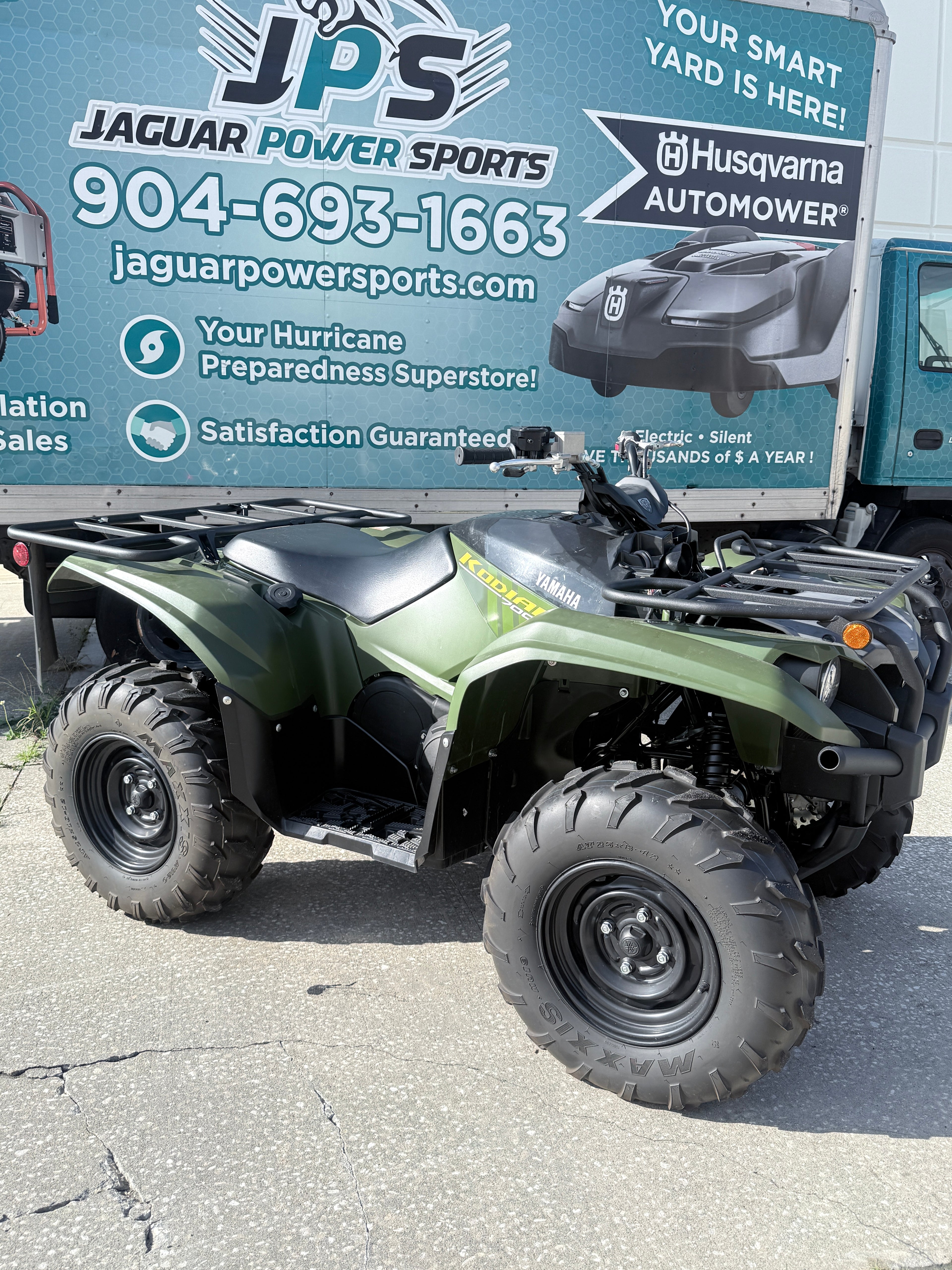 2024 Yamaha Kodiak 700 4x4  - side view

