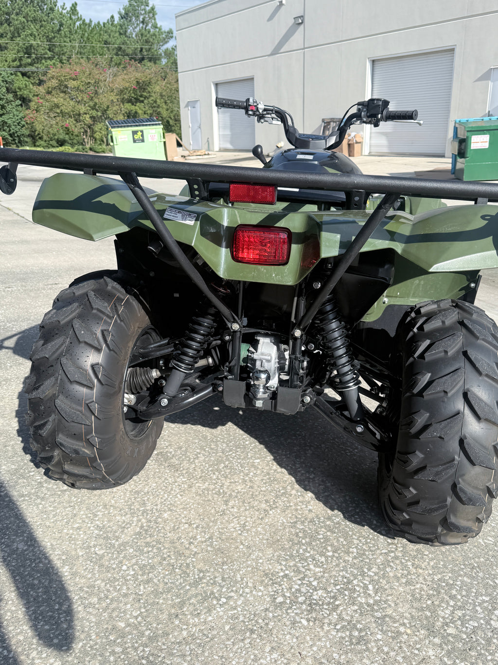 2024 Yamaha Kodiak 700 4x4  - rear view
