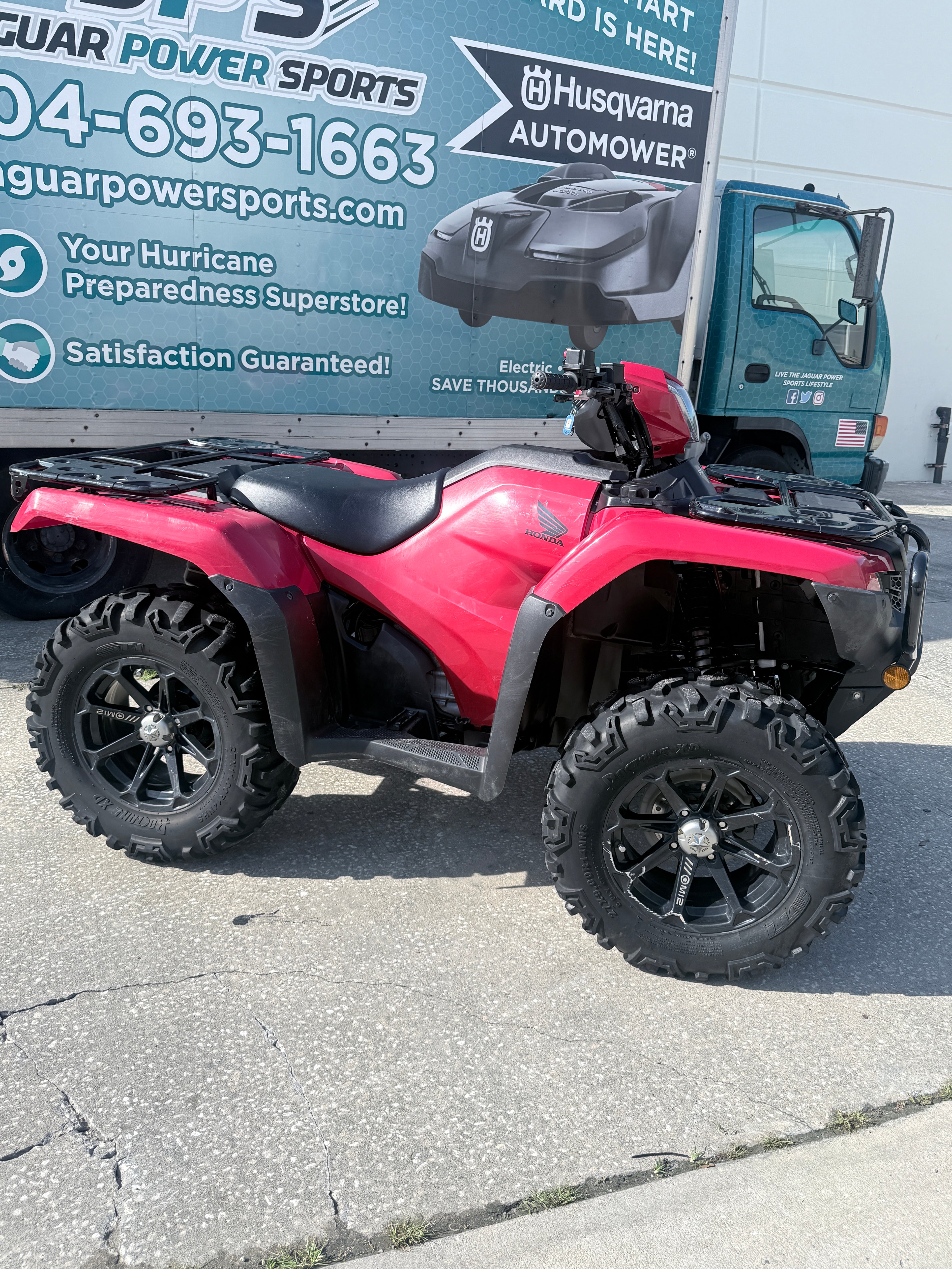 2025 Honda FourTrax Foreman 4x4 ATV - side view