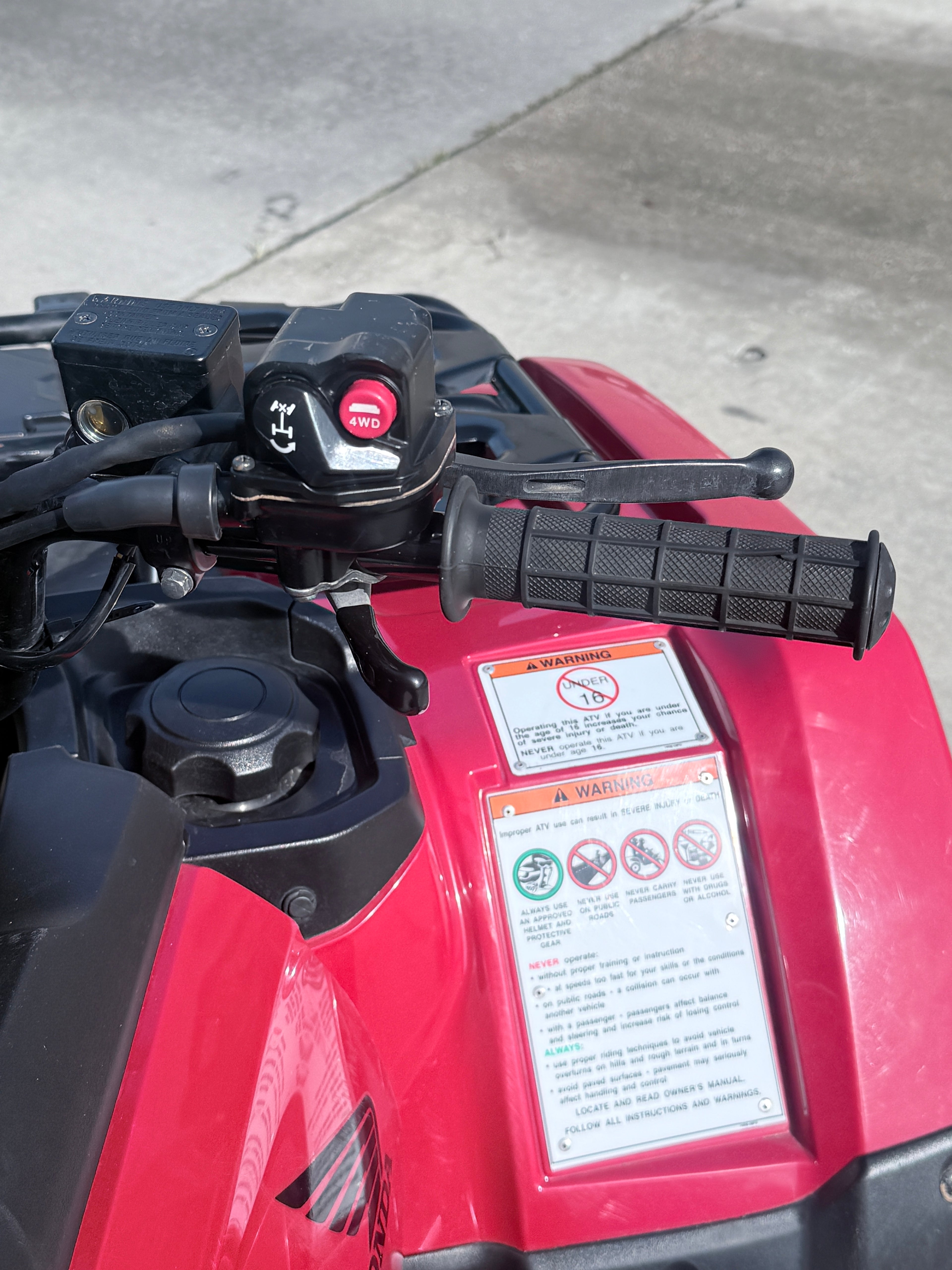 2025 Honda FourTrax Foreman 4x4 (TRX520FM1) — Pre-Owned ATV