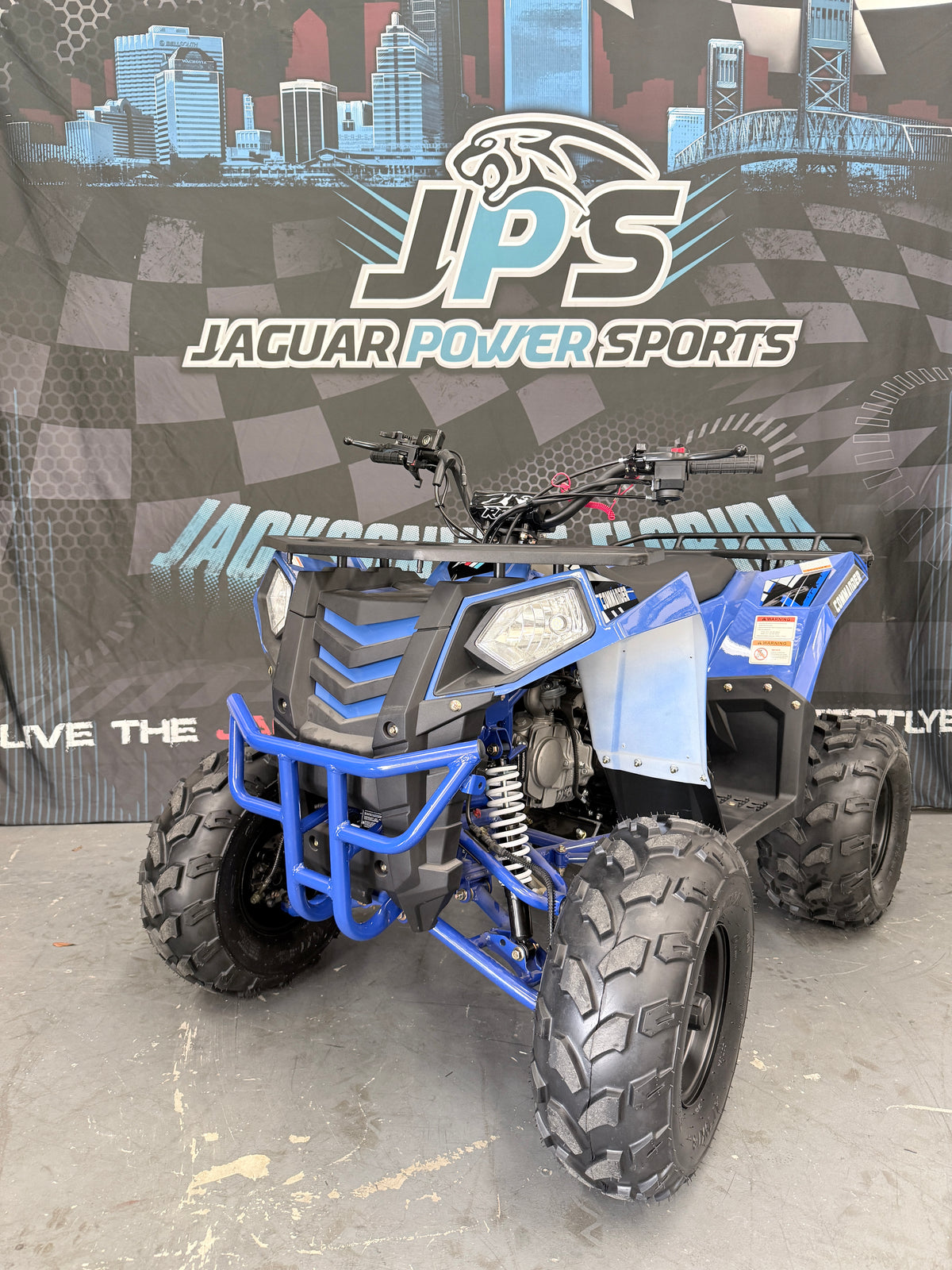 Apollo Commander 125cc Fully Automatic With Reverse Youth ATV - Utility Quad - front view