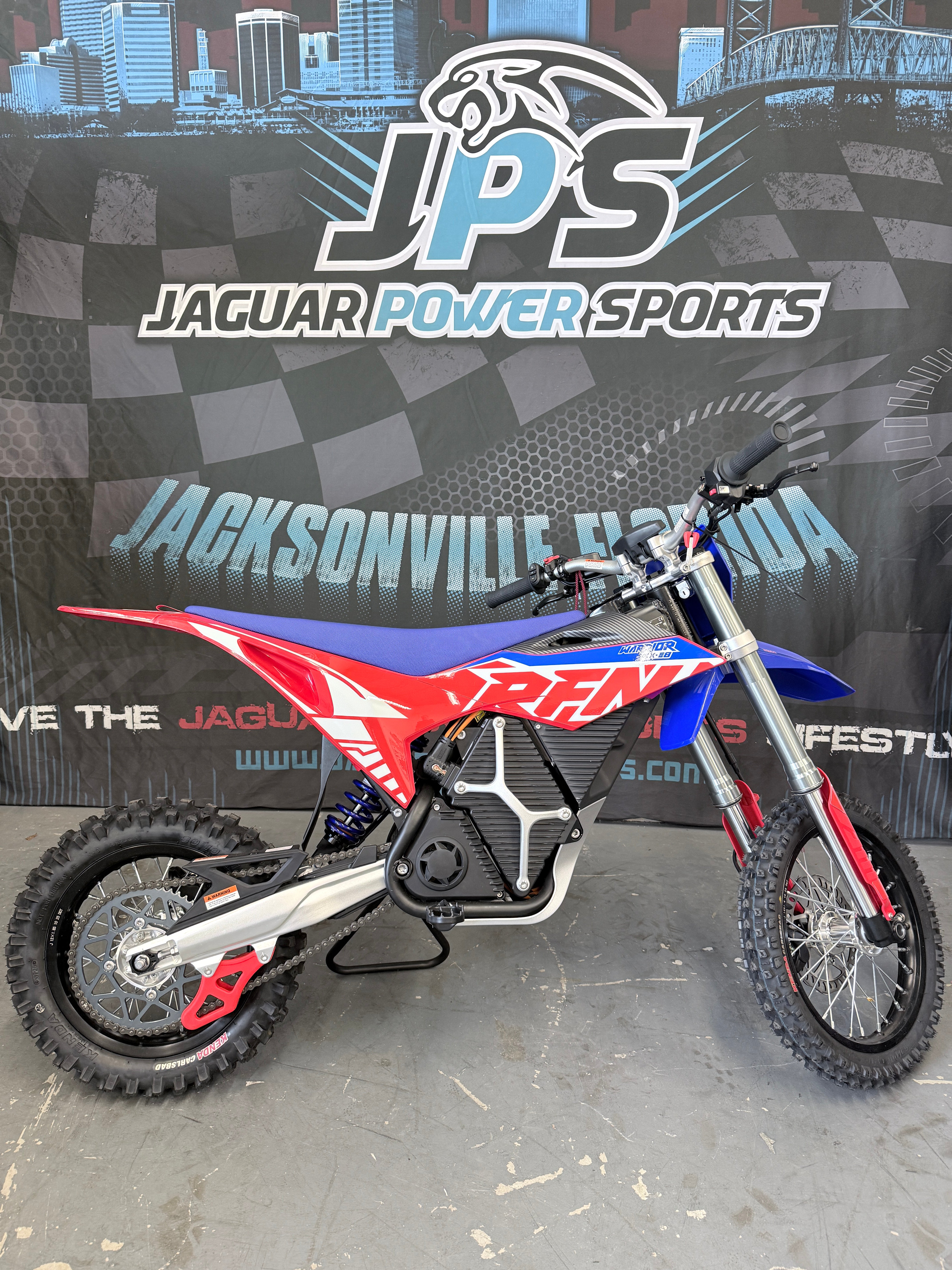 RFN Warrior E8 Electric Dirt Bike For Sale | Jaguar Power Sports