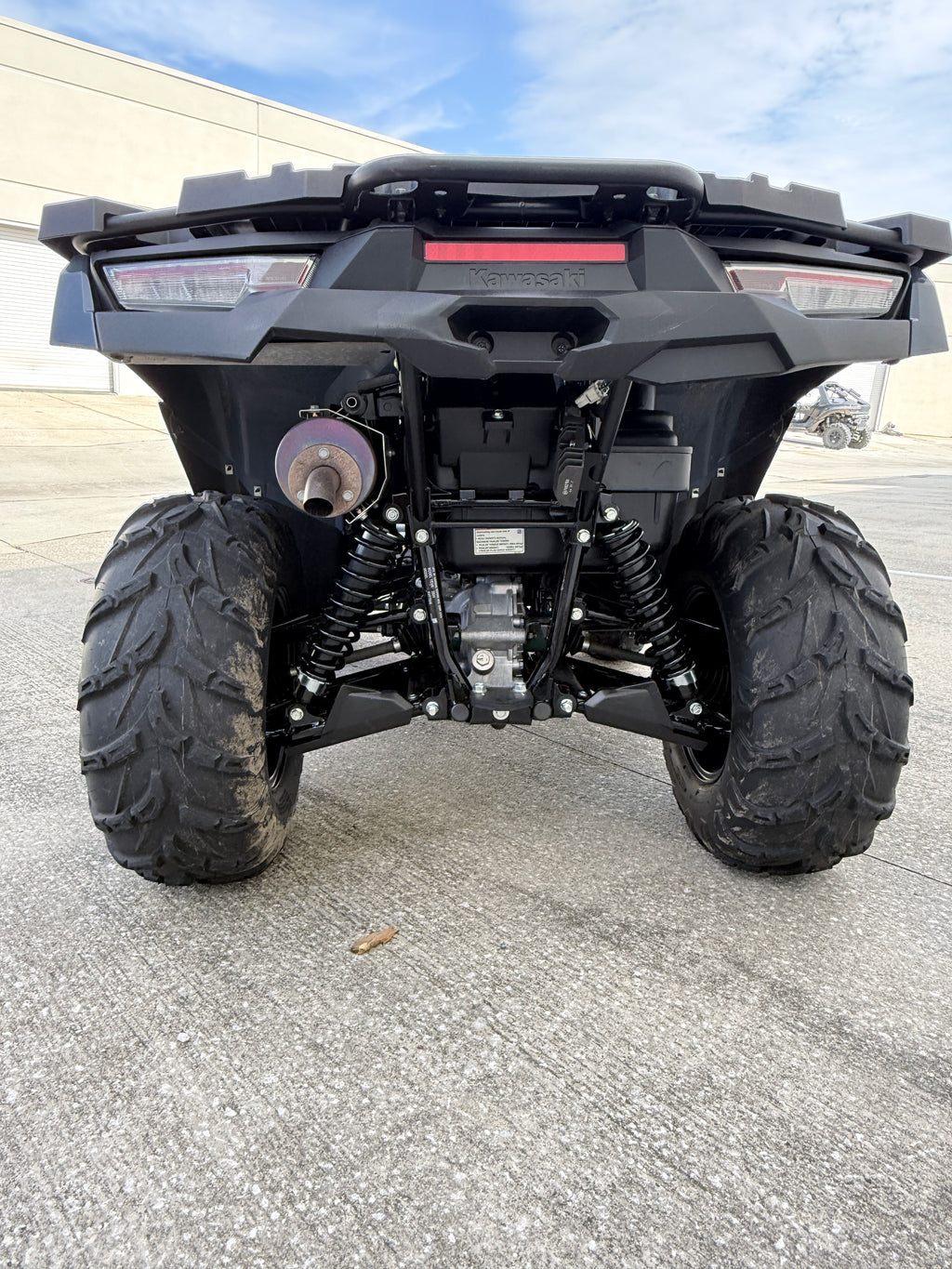 2024 Kawasaki Brute Force 750 4x4i EPS –  Pre Owned ATV - Back view