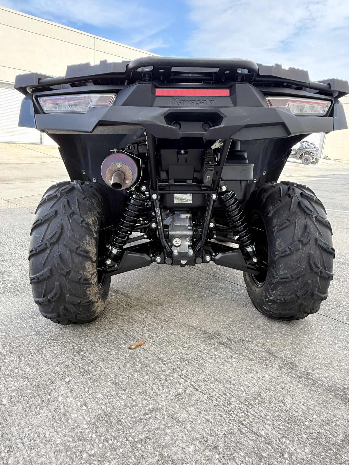 2024 Kawasaki Brute Force 750 4x4i EPS –  Pre Owned ATV - Back view