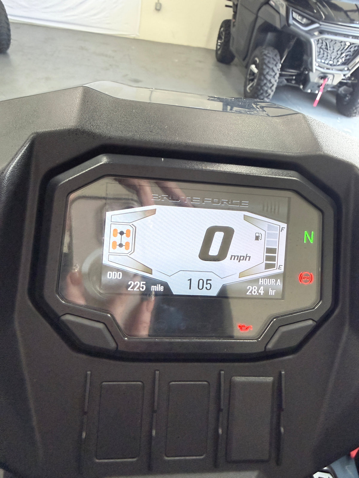 2024 Kawasaki Brute Force 750 4x4i EPS –  Pre Owned ATV - dash
