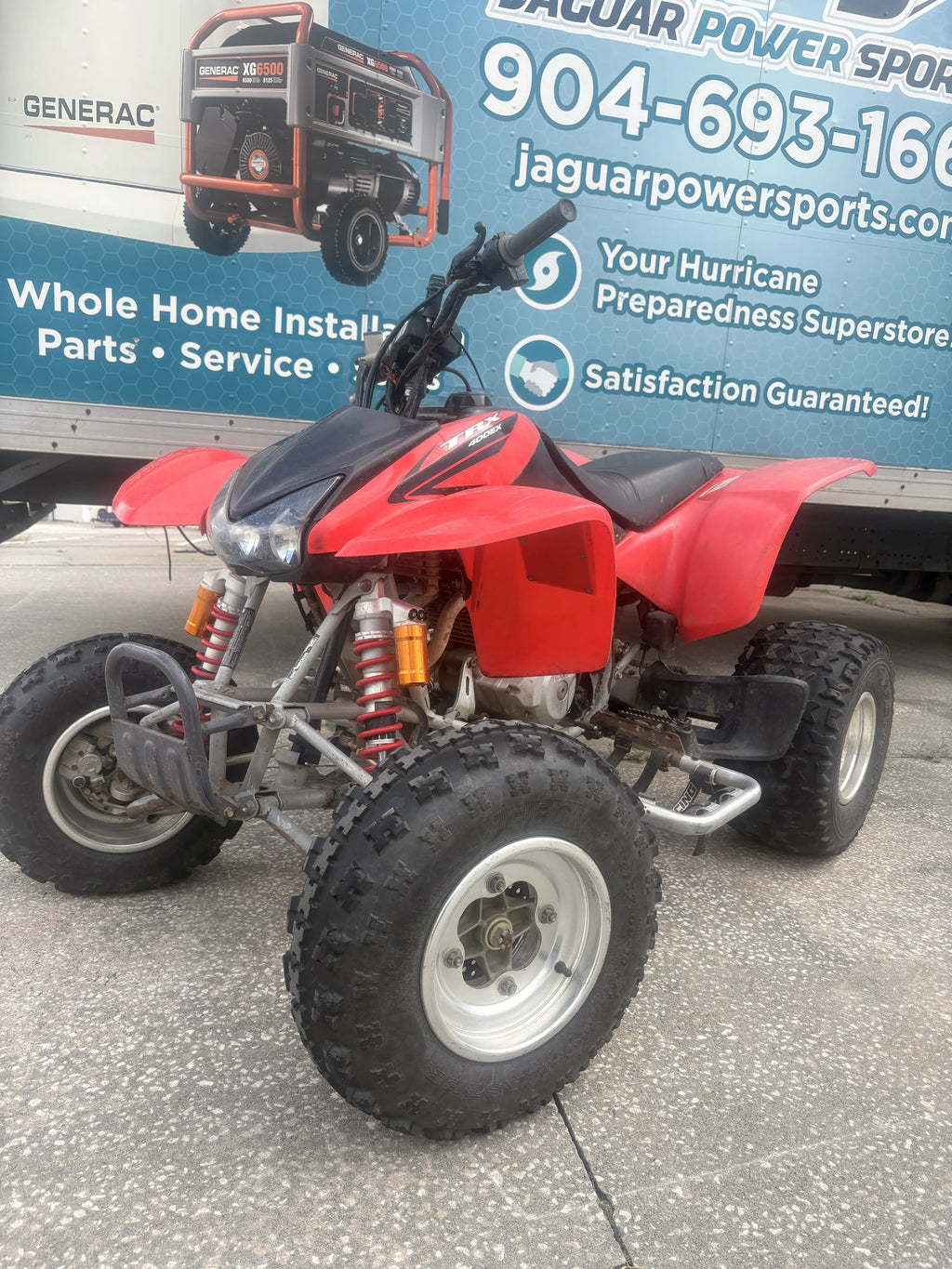 2006 Honda TRX400EX 440cc Sport ATV – Pre Owner - Side view