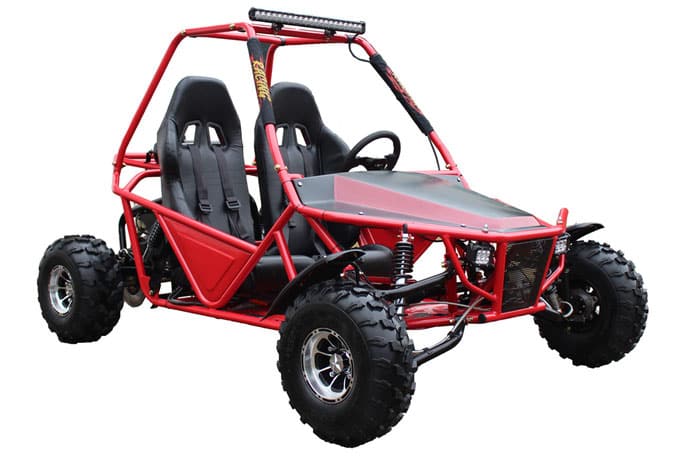 KD200GKM BATMAN - F-N-R, DLX w/ Chrome Rims, LED lightbar