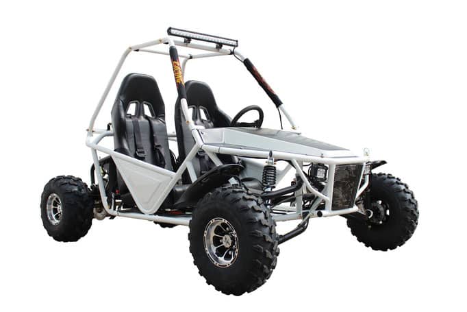 KD200GKM BATMAN - F-N-R, DLX w/ Chrome Rims, LED lightbar