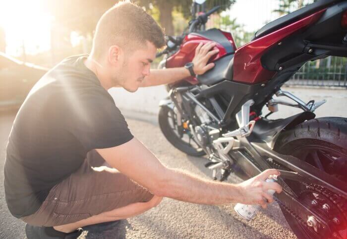 Motorcycle Sun Maintenance