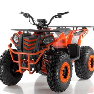 Orange and black Apollo Commander 200cc ATV on a white background, located in Jacksonville, FL